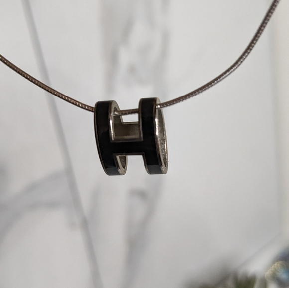 Hermes Jewelry - Authentic Hermes pop H Necklace